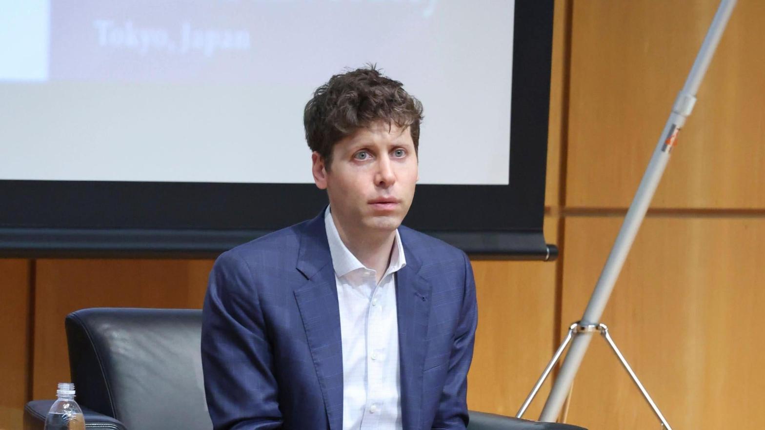Sam Altman speaking to a group of students in Tokyo, Japan.  (Photo: ASSOCIATED PRESS, AP)