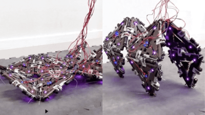 This Shape-Shifting Robot Could Help Astronauts Transport Objects on the Moon
