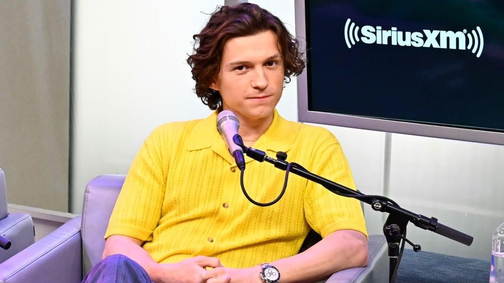 Tom Holland, seen here in 2022, is talking Spider-Man. (Photo: Astrid Stawiarz, Getty Images)