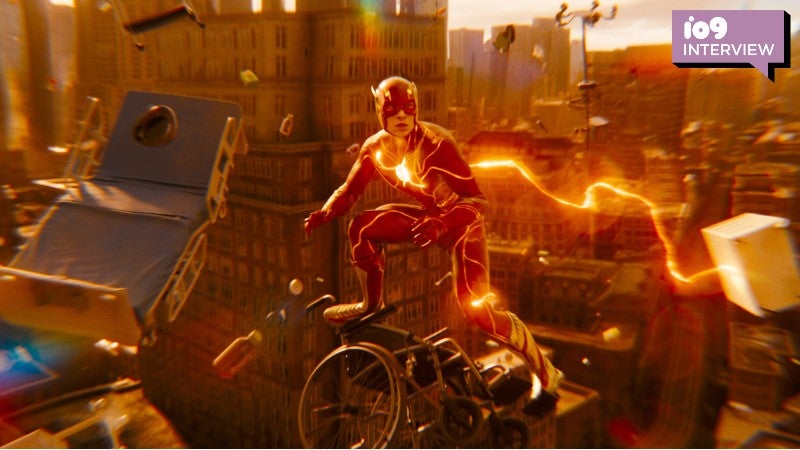 Ezra Miller as The Flash in The Flash.  (Image: Warner Bros.)