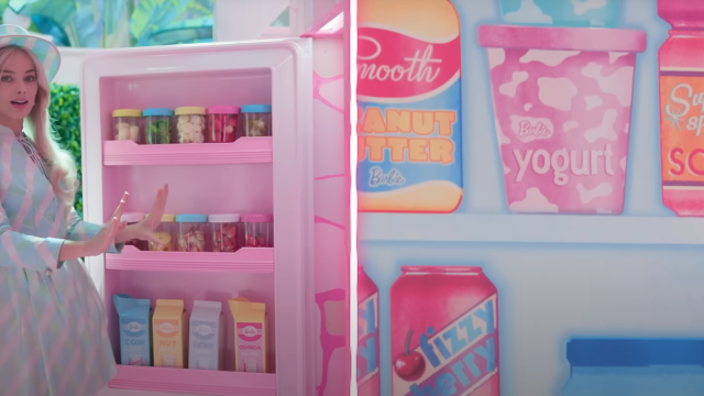 Watch Margot Robbie Guide You Around the Gorgeous Artificiality of Barbie’s Dreamhouse