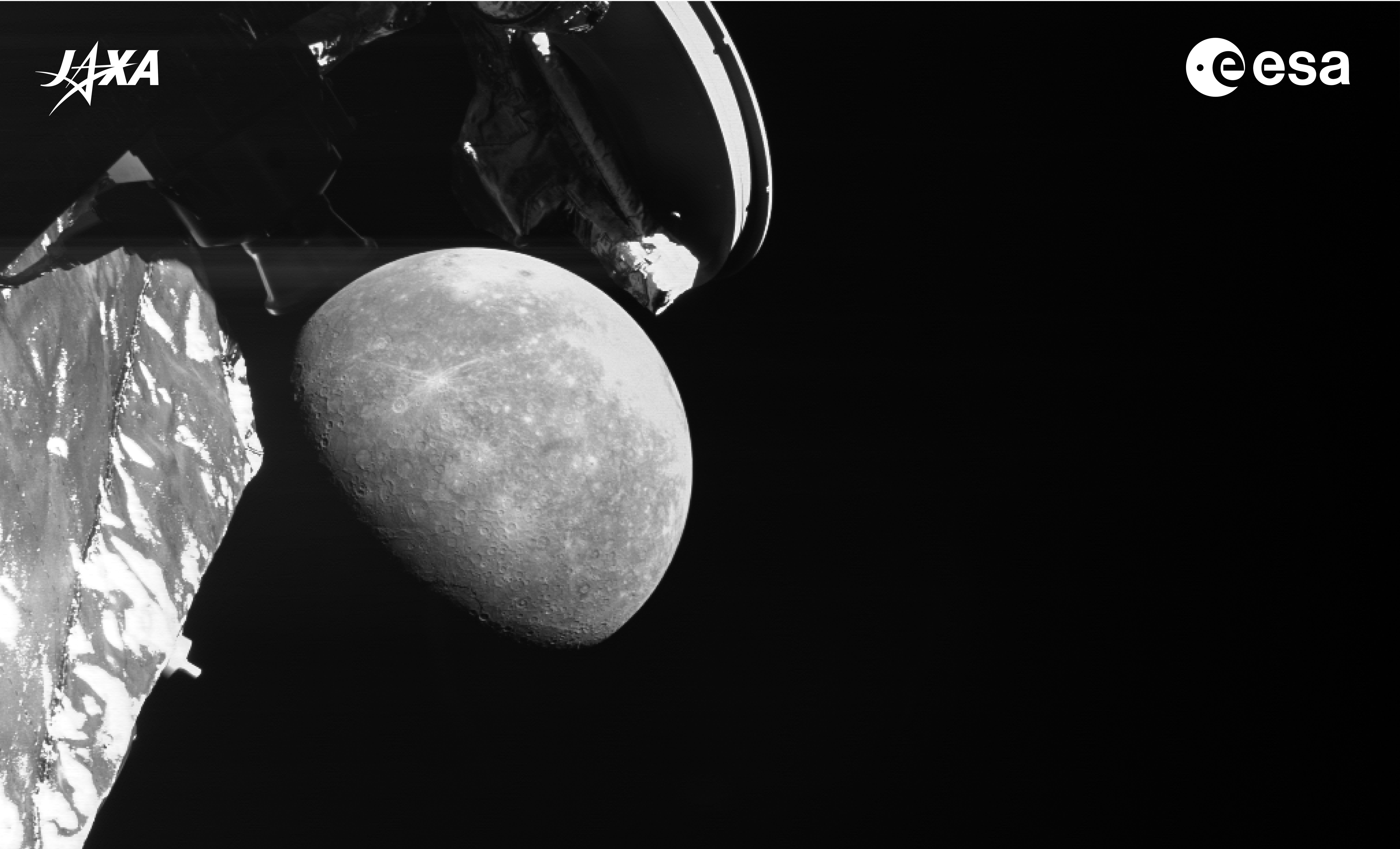 Farewell, Mercury.  (Image: ESA)