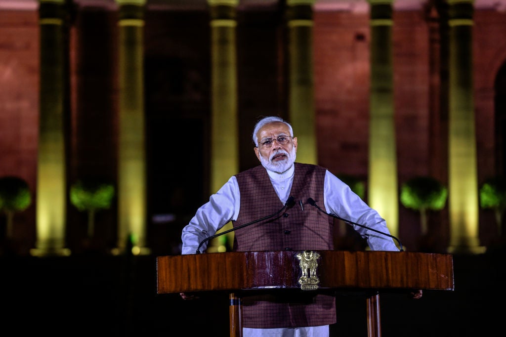 Indian Prime Minister Narendra Modi (Photo: Atul Loke / Stringer, Getty Images)