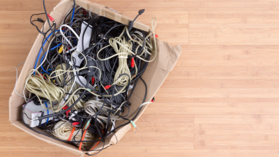 What Should You Do With All Your Old, Unused Cables?