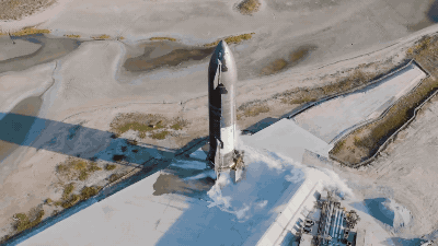 SpaceX’s Starship Prototype Ignites Engines Ahead of Next Test Flight