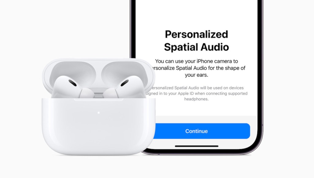 The Spatial audio capabilities of the AirPods pro