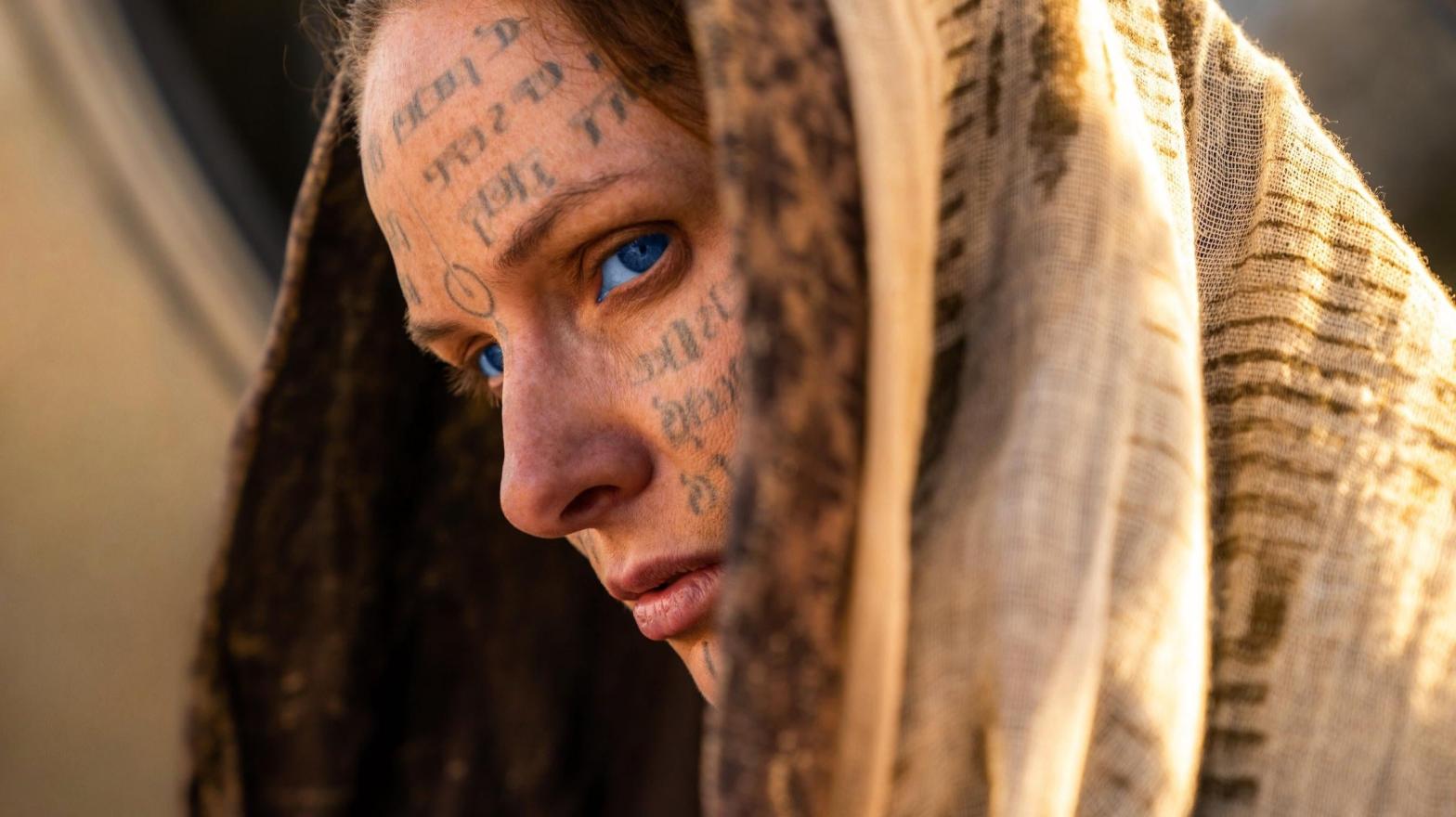 Lady Jessica in the new Dune: Part Two trailer. (Image: Warner Bros.)