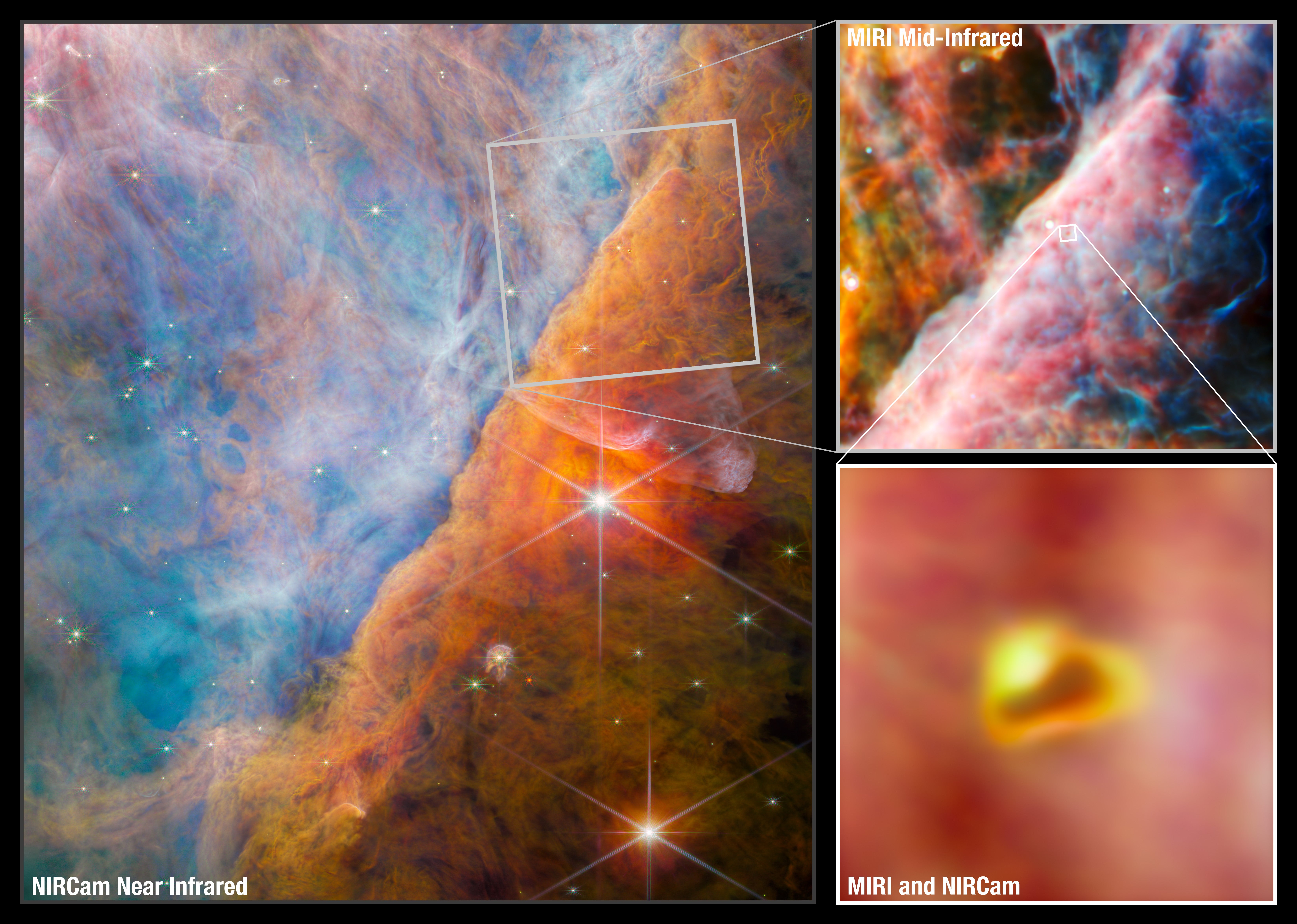 Wild Webb Telescope Image Uncovers Never-Before-Seen Carbon Molecule in Distant Star System