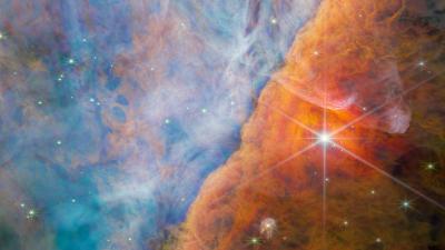 Wild Webb Telescope Image Uncovers Never-Before-Seen Carbon Molecule in Distant Star System