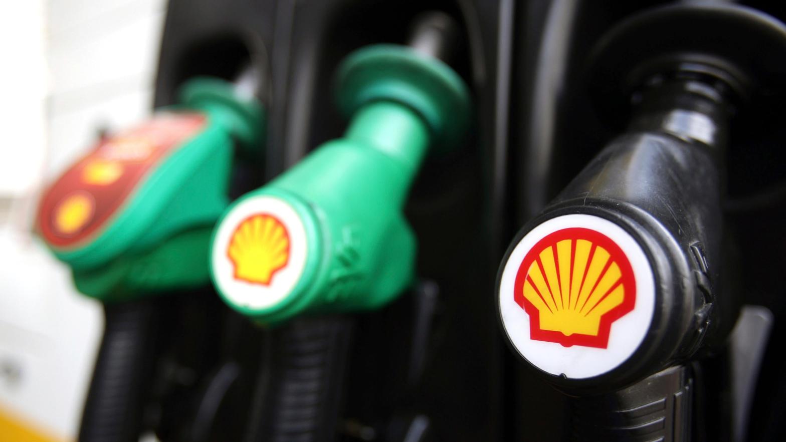 Shell logos on petrol pumps at a petrol station in London. (Photo: Press Association, AP)