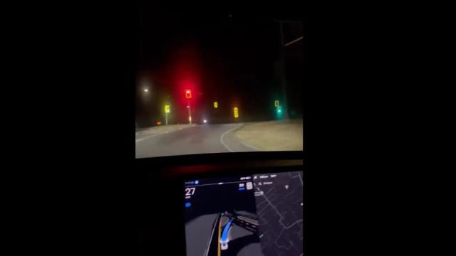 Fired Tesla Employee Posts New Video of Full Self-Driving Running a Red Light