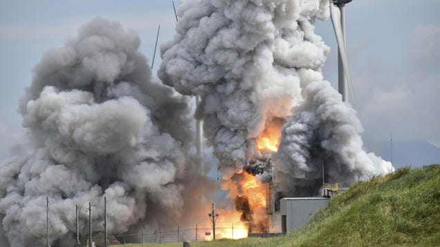 Spectacular Blast During Rocket Engine Test Marks Frustrating Setback for Japan