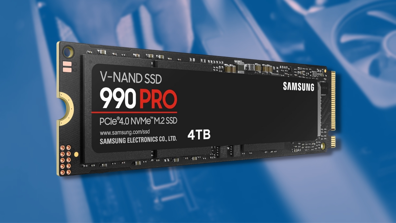 SAMSUNG 990 PRO SSD 4TB sale