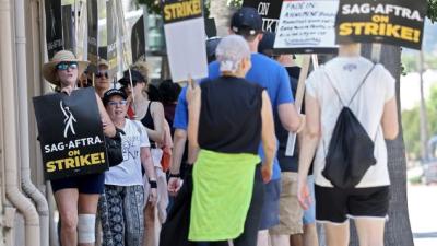 Tensions Rise on the Picket Lines as the WGA and SAG-AFTRA Strikes Continue
