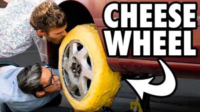 Technically, You Can Make Car Tyres Out Of Cheese, But It Won’t Be Easy