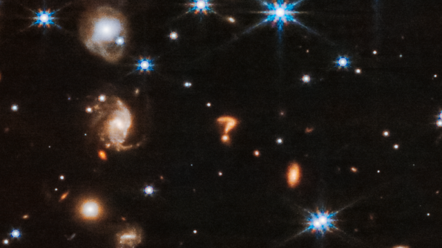 Cosmic Question Mark Spotted in Deep Space Suggests the Universe Is Stumped