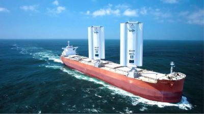 Partially Wind-Powered Cargo Ship Will Sail From China to Brazil in Test
