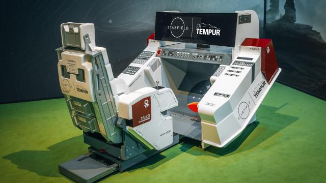Tempur Unveils ‘NASA Punk’ Starfield Cockpit, but You Can’t Buy It…Yet