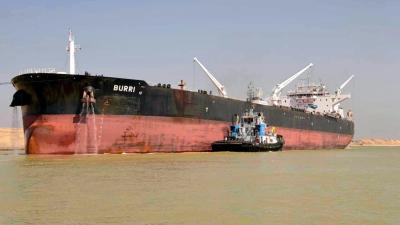 Tankers Collide in the Suez Canal, Sending One Aground