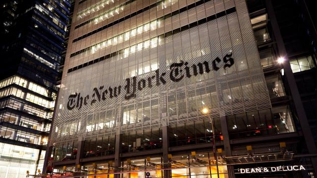 New York Times Bars AI Companies From Using Its Content for Algorithm Training