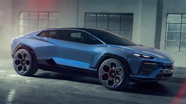 The Lamborgini Lanzador Concept Is a First Look at the First All-Electric Lamborghini