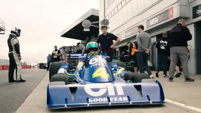 This Is What It’s Like to Drive a Six-Wheeled Formula One Car
