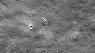 NASA Probe Spots Crashed Russian Moon Lander