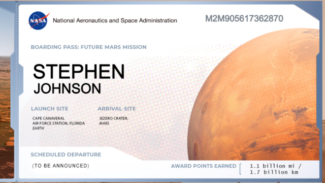 You Can Send Your Name to Mars