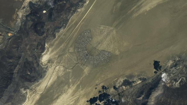 Satellite Photos Reveal Extent of Floods at This Year’s Burning Man
