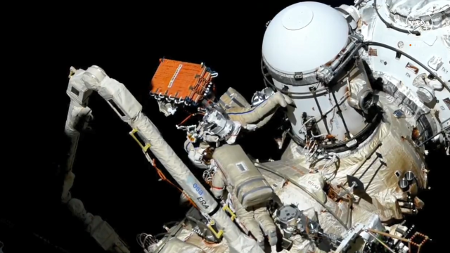 Bubble of Toxic Coolant Abruptly Ends Russian ISS Spacewalk