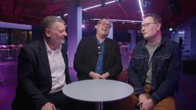 Watch All Three Modern Doctor Who Showrunners Geek Out Together