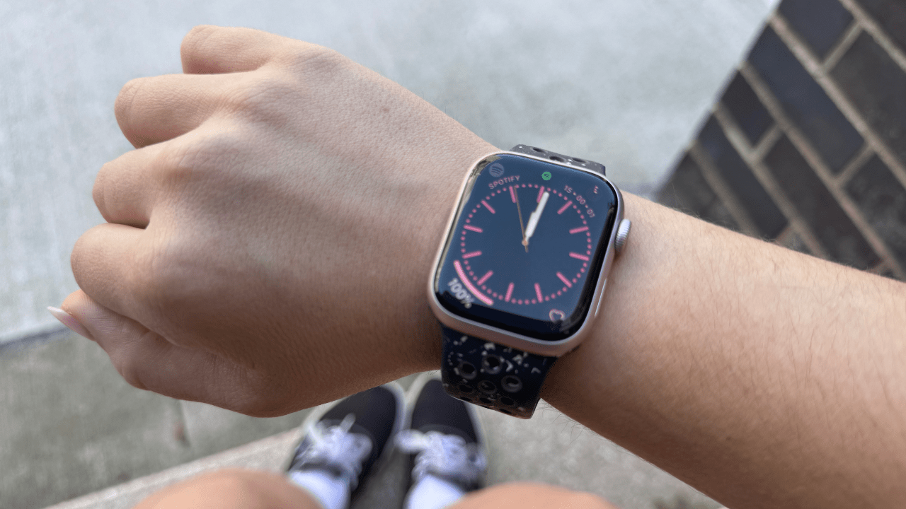Pixel Galaxy Apple Watch