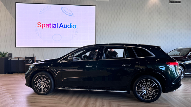 What Happens When Apple Spatial Audio Leaves the Walled Garden and Jumps Into an Electric SUV?