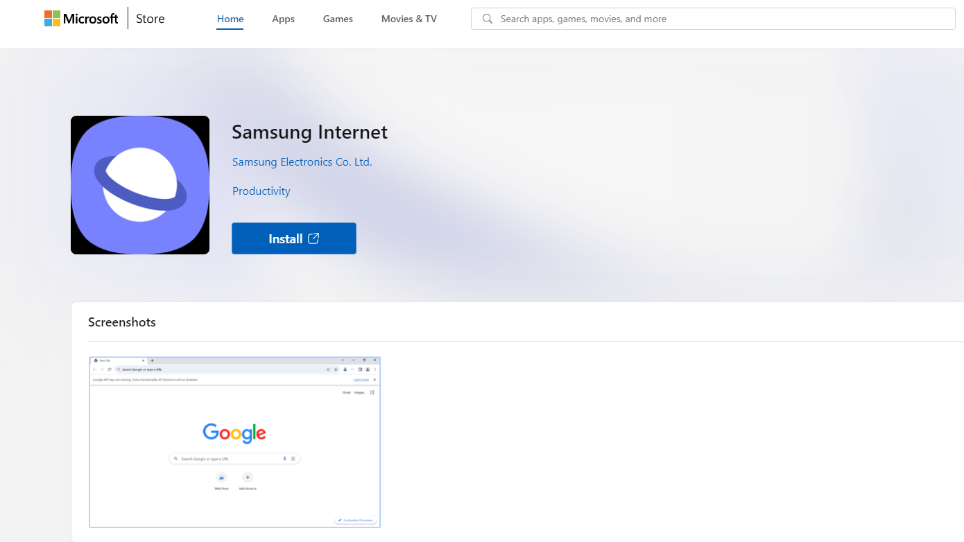 Samsung’s Internet Browser Makes Its Way to Windows, but Good Luck Trying to Install It
