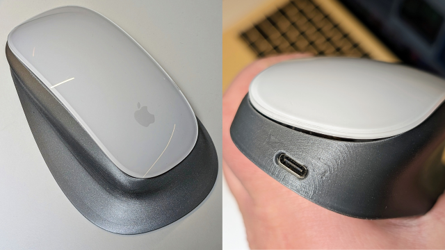 Engineer Makes Better Apple Mouse That Can Actually Be Used While Charging