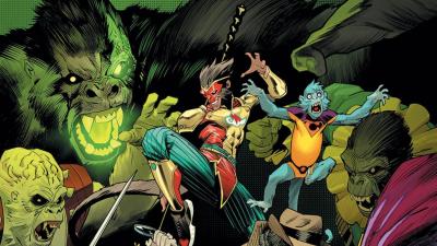 DC’s Jungle League is a Team of Damn Heroic Apes