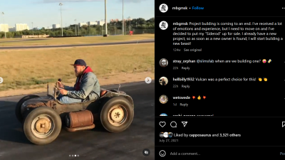 I Want to Buy the Viral Ural Sidecar Go-Kart