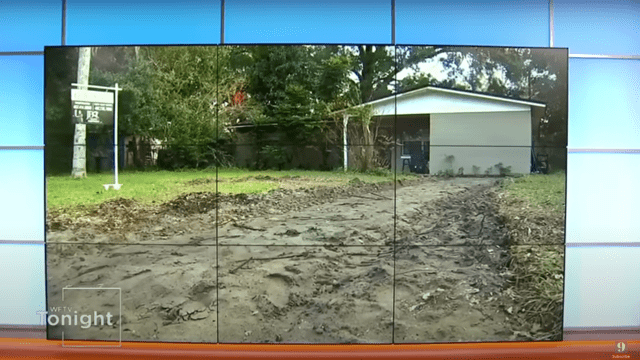A Woman in Florida Had Her Entire Driveway Stolen