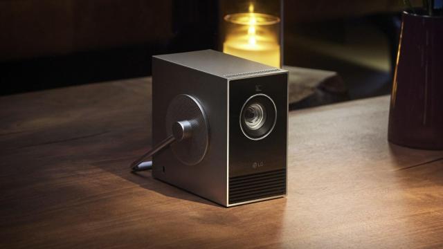 LG Just Announced the Cutest Little 4K Projector