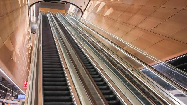 Please Do Not Fall Down Sydney’s Massive Escalator