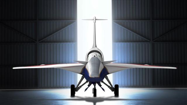 How to Watch NASA’s X-59 Quiet Supersonic Plane Roll Out of the Hangar
