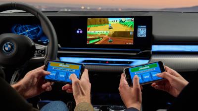 BMW Thinks People Want to Play Video Games in Their Car
