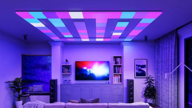 Impress Friends And Terrify Landlords With Nanoleaf's New Ceiling-Mounted Lights