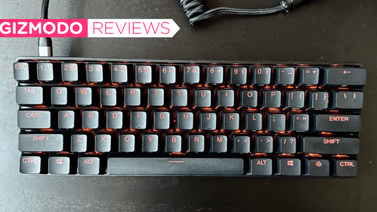 SteelSeries Apex 9 Mini Optical Gaming Keyboard review - CGMagazine