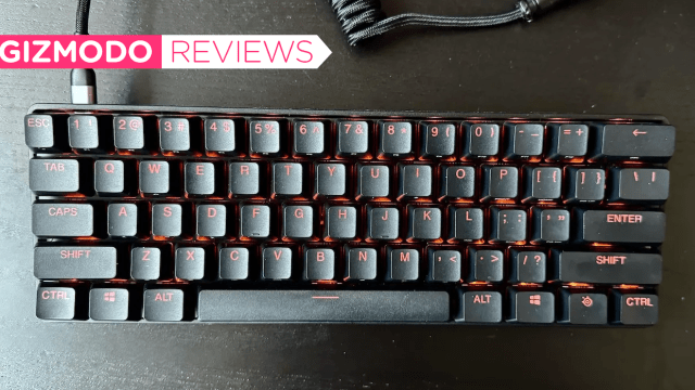 The SteelSeries Apex 9 Mini Shows Good Things Come In Small Packages