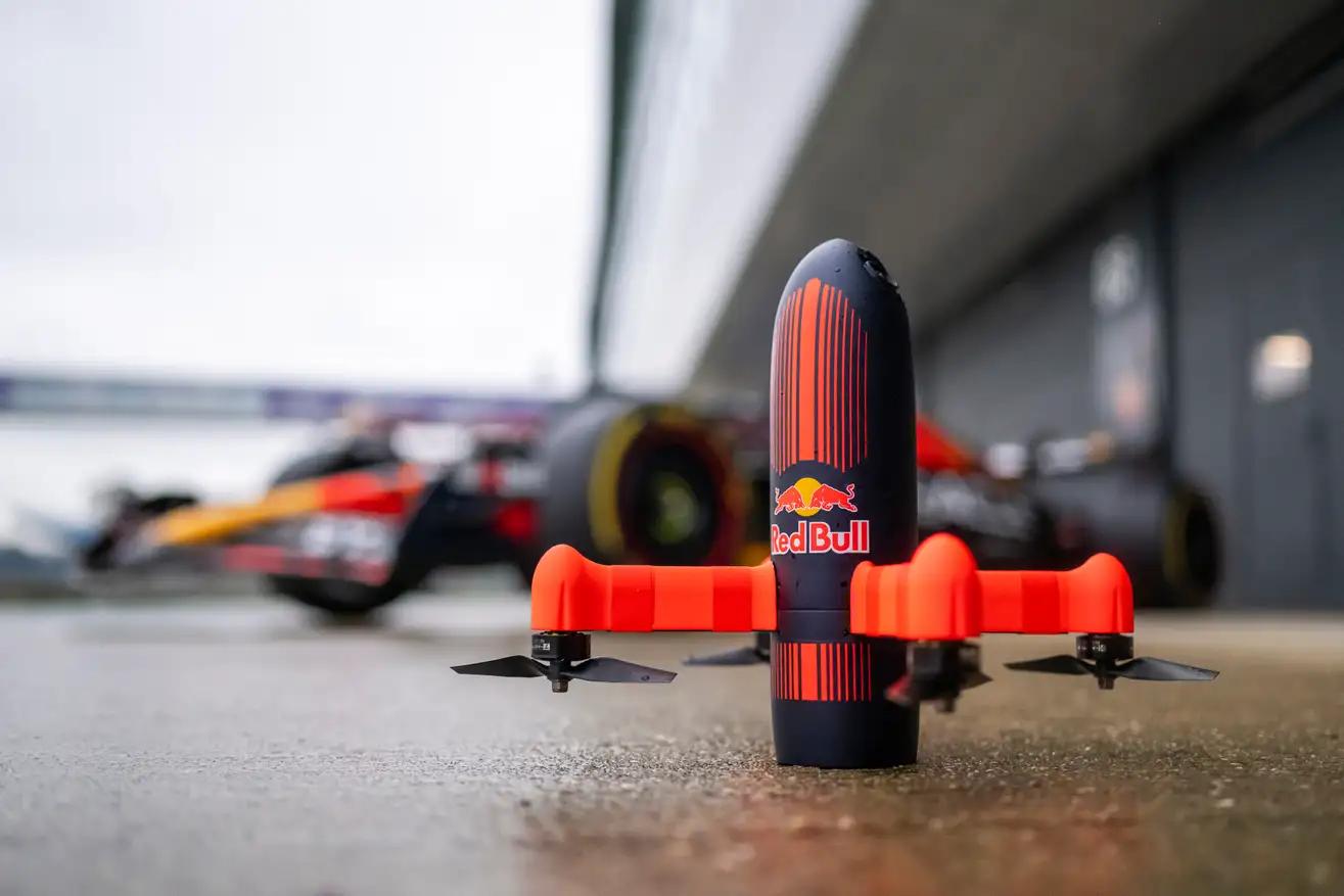 The World’s Fastest Drone Showcased Max Verstappen’s New Red Bull F1 Car