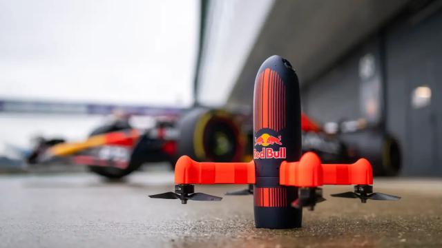 The World’s Fastest Drone Showcased Max Verstappen’s New Red Bull F1 Car