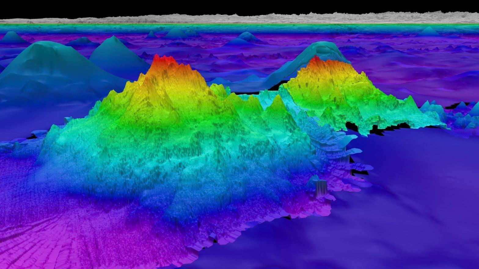 Underwater Mountains Twice the Height of the Burj Khalifa Discovered Off the Chilean Coast