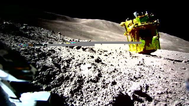 Not Dead Yet: Japan’s Upside-Down Moon Lander Unexpectedly Wakes Up After Lunar Night