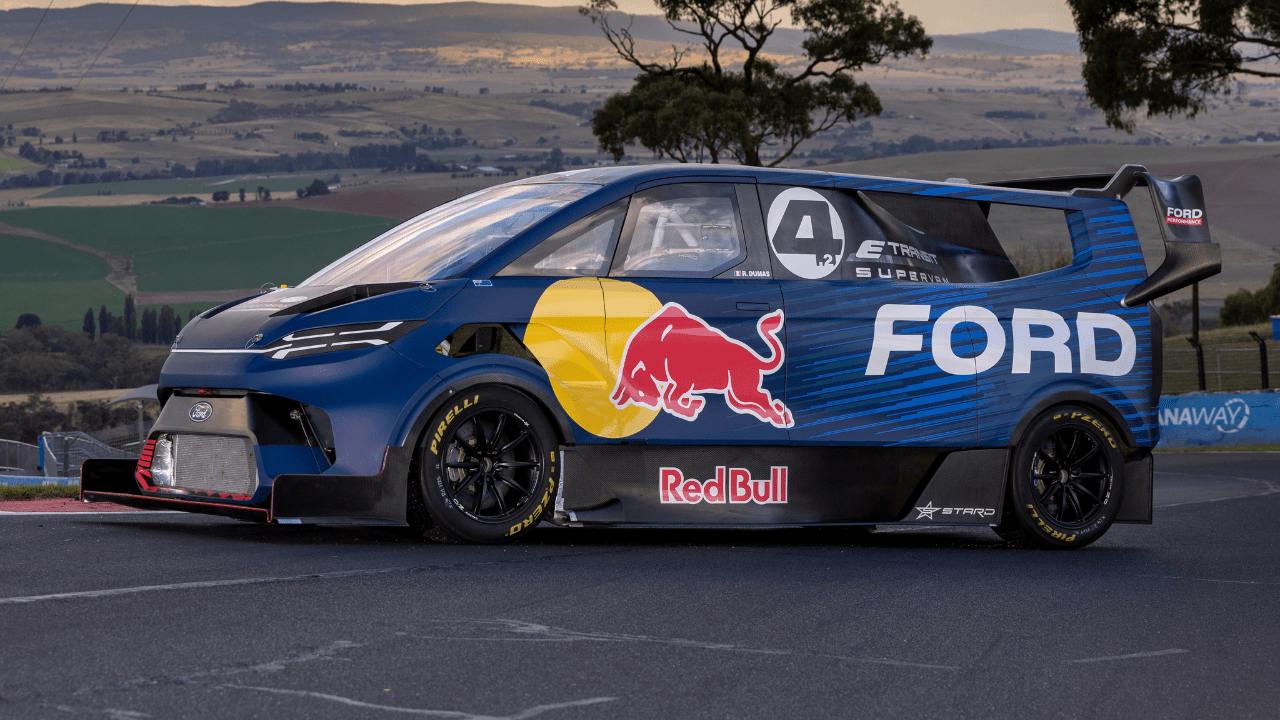Ford’s Electric ‘SuperVan’ Just Broke the Closed-Wheel Lap Record at Bathurst